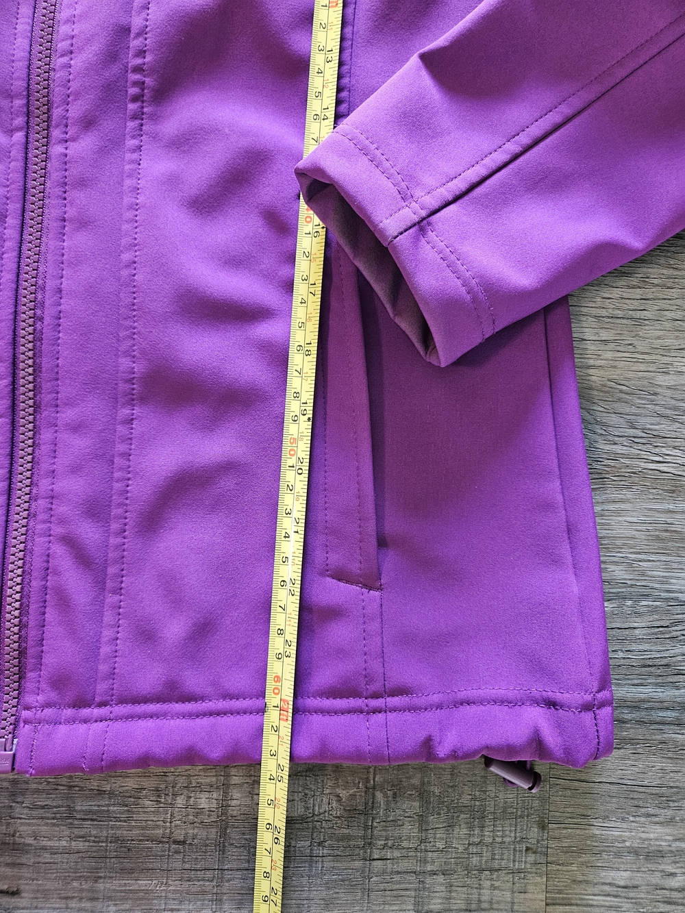 Columbia Women's Purple Softshell Jacket With Fleece Lining - Picture 3 of 11